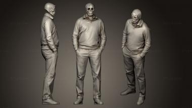 Figurines of people Koponys 3d model
